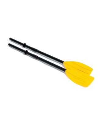 Set of 48" Paddles Plastic Ribbed French Oars for Inflatable Boat (Pair)