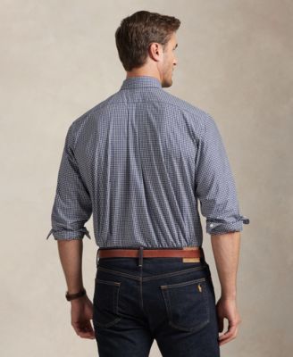 Men's Big & Tall Poplin Sport Shirt