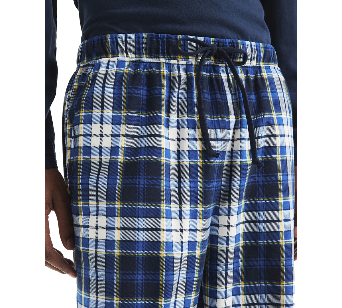 Nautica Men's Fleece Plaid Pajama Pants In Pattern