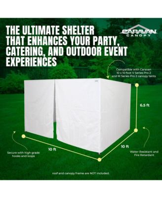 CVAN11007912014 4 Sidewall Kit Only, for Outdoor Tent, White