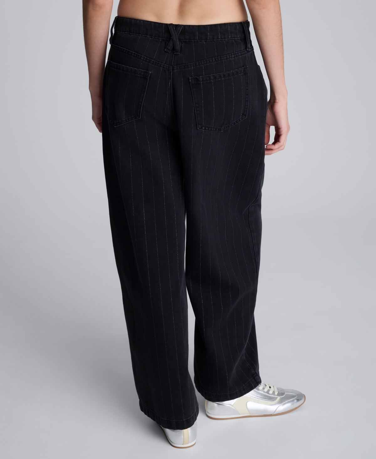 Kenneth Cole Women's High Rise Wide Leg Baggy Jeans In Blue