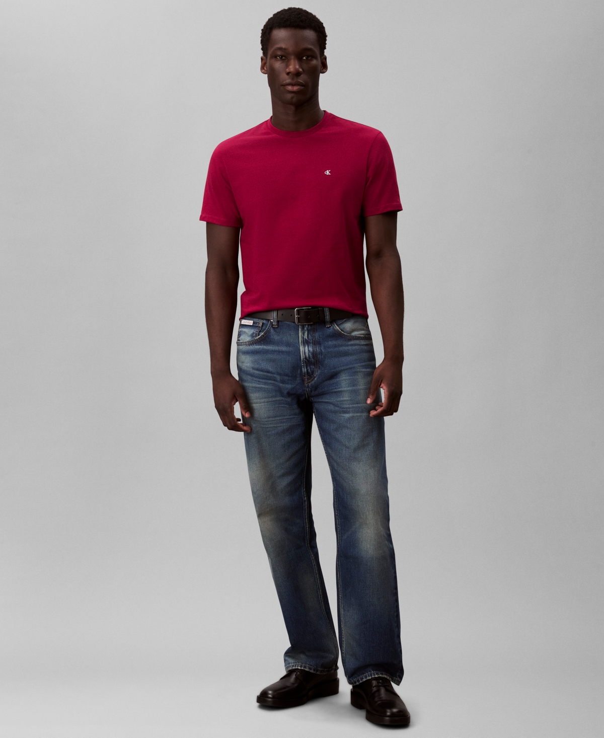 Calvin Klein Men's Solid Crewneck T-Shirt