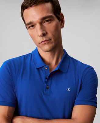 Men's Short Sleeve Solid Polo Shirt
