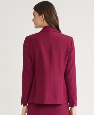 Women's One-Button Blazer, Regular & Petite