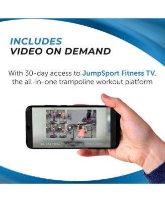 Round Home Fitness Indoor Mini Rebounder Trampoline for Adults, Black