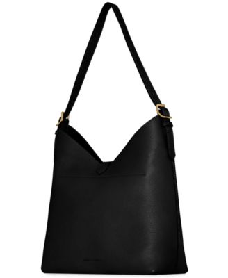 Megan Large Leather Hobo Bag
