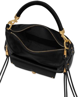 M. A. B. Medium Leather Shoulder Bag