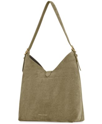 Megan Large Suede Hobo Shoulder Bag
