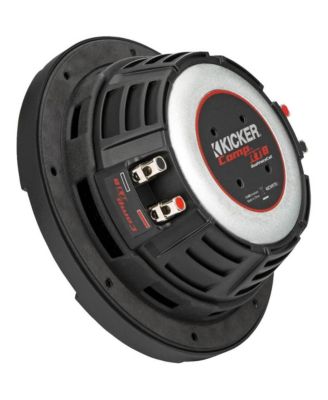 8" CompRT Series Shallow-Mount Dual Voice Coil All-Weather Subwoofer