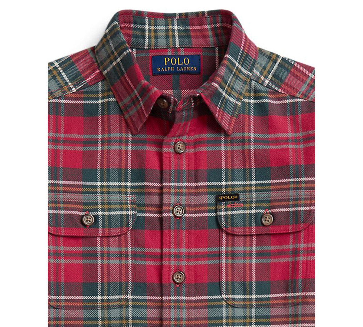 Polo Ralph Lauren Big Boys 8-20 Plaid Work Shirt