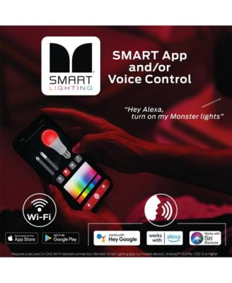 10 Ft. Sound Reactive Color Flow Indoor LED Light Strip with Razer Chroma Smart Sync