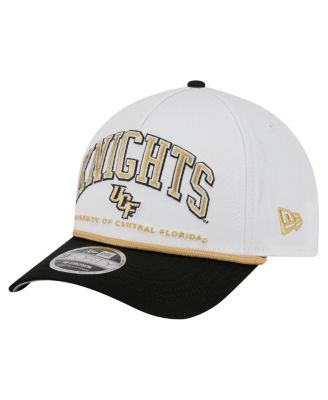 New Era - Men's White/Black UCF Knights Arch Two-Tone Rope 9FORTY A-Frame M-Crown Adjustable Hat