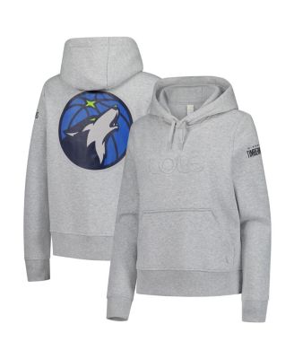 Lole - Women's Gray Minnesota Timberwolves Icon Pullover Hoodie