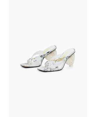 Women's Heart heel sandal