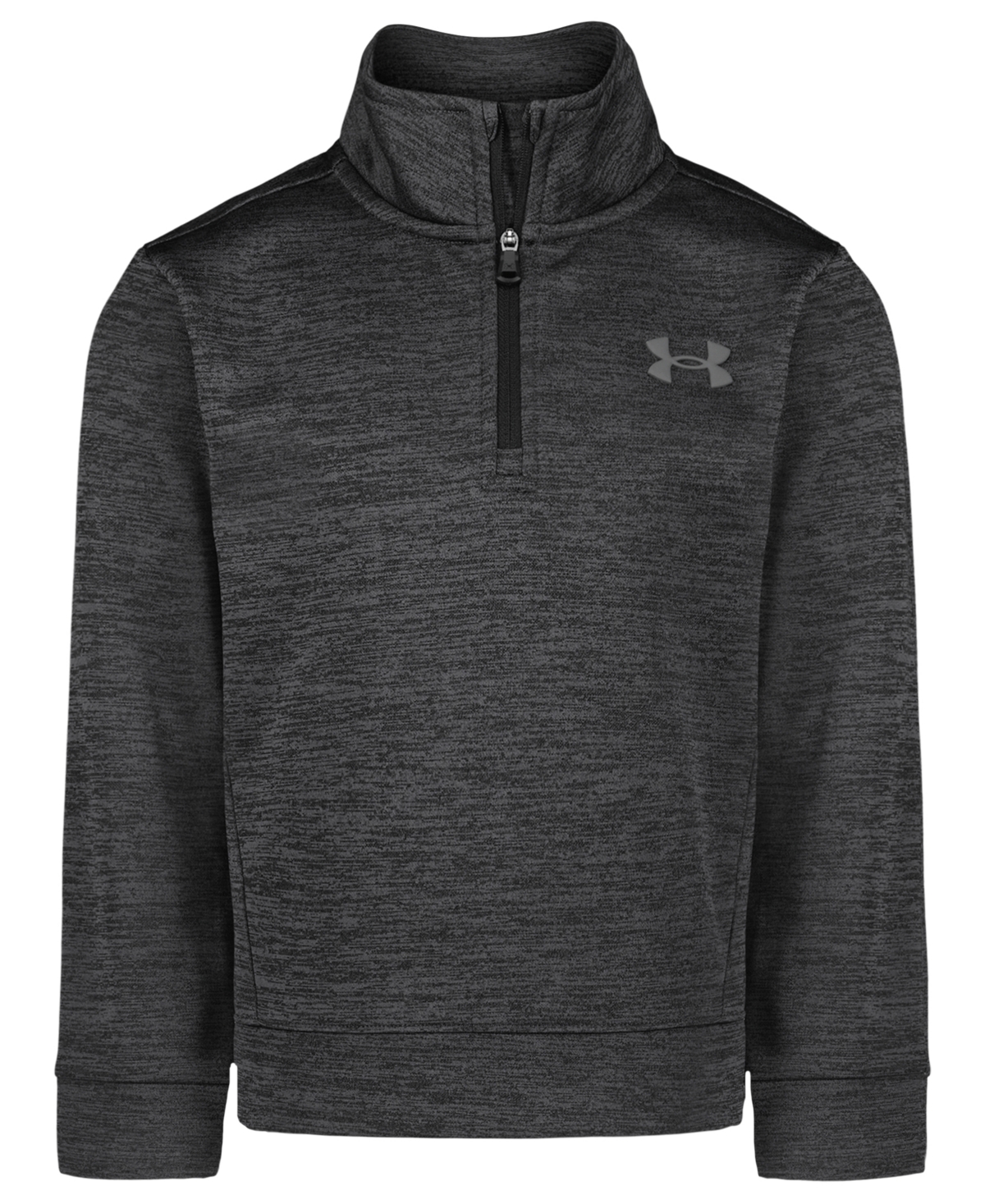 Under Armour Kids' Boys 2t-7 Quarter-zip Long Sleeve Sweatshirt In Multi