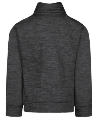 Little Boys' 2T-7 Quarter-Zip Long Sleeve Sweatshirt