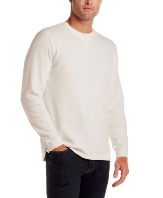 Men's Long Sleeve Textured Waffle Crewneck T-Shirt