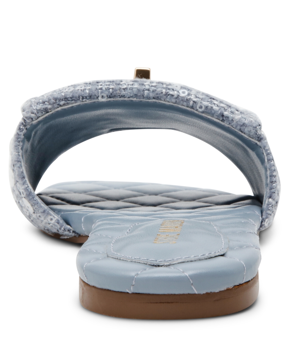 Steve Madden Women's Moreland-s Turnlock Square Toe Slide Sandals