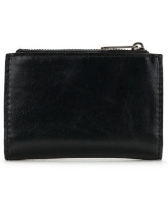 Busalla Leather Bifold Zipper Wallet