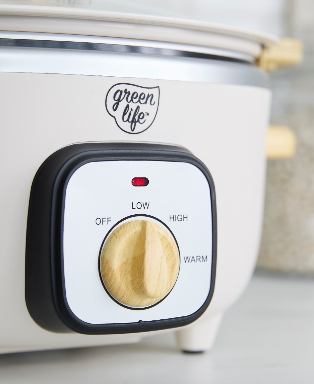 Greenlife 3.5 Quart Cook Duo Slow Cooker In White