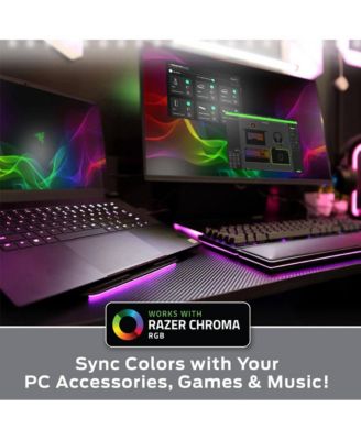 Monster 25 Ft. Sound Reactive Color Flow Indoor LED Light Strip with Razer Chroma Smart Sync