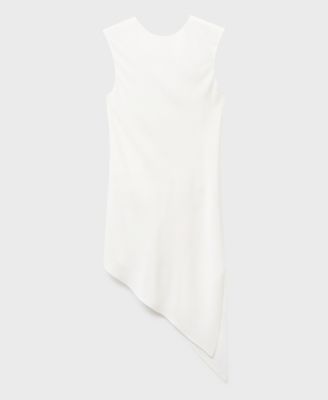 Women's Asymmetrical Satin Top