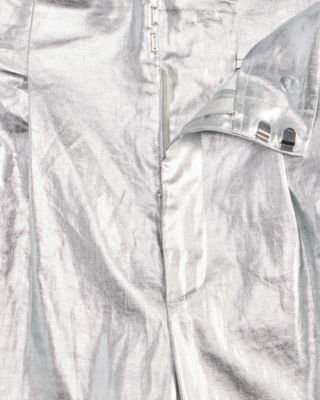 Women's Metallic Wide-Leg Pants, Macy's Exclusive