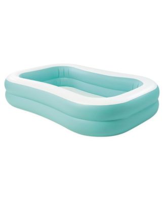 57181EP 7.5ft x 4.8ft x 18in Aqua Swim Center Inflatable Kiddie Pool