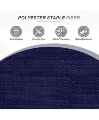 Outdoor Tufted Water-Resistant & Fade-Resistant Bench Cushion, 46" x 19.7" x 5.1"