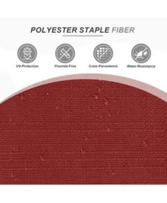 Outdoor Polyester Tufted Bench Cushion for Love Seat, Water-Resistant & Fade-Resistant, 46" x 19.7" x 5.1"