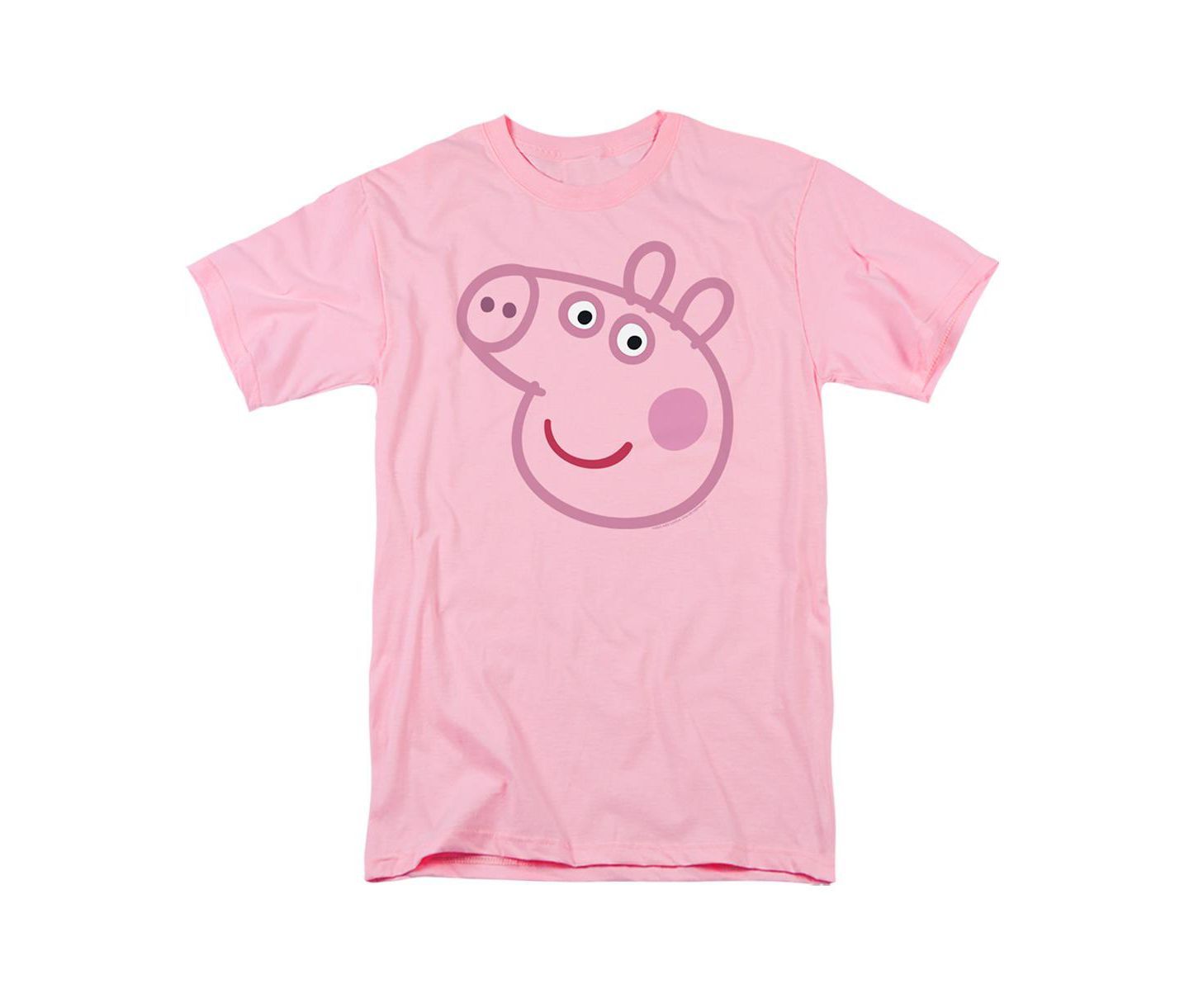Мужская футболка Hasbro+ Peppa Pig Pink Out Peppa Pig Face, цвет: Розовый — фото 1
