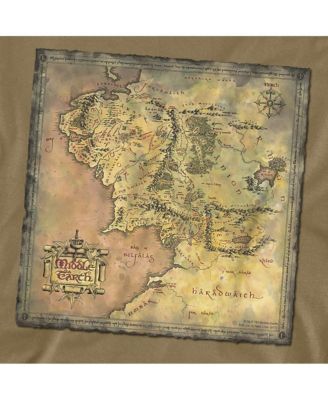 Men's The Middle Earth Map T Shirt