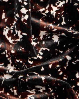 Women's Velvet Shoulder Cutout Midi Dress, Macy's Exclusive