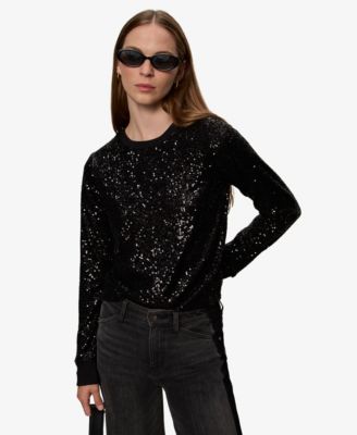 Women's Sparkle Together Sequin Top