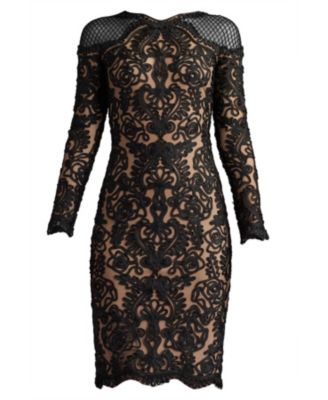 Women's Nerra Embroidered Illusion Dress