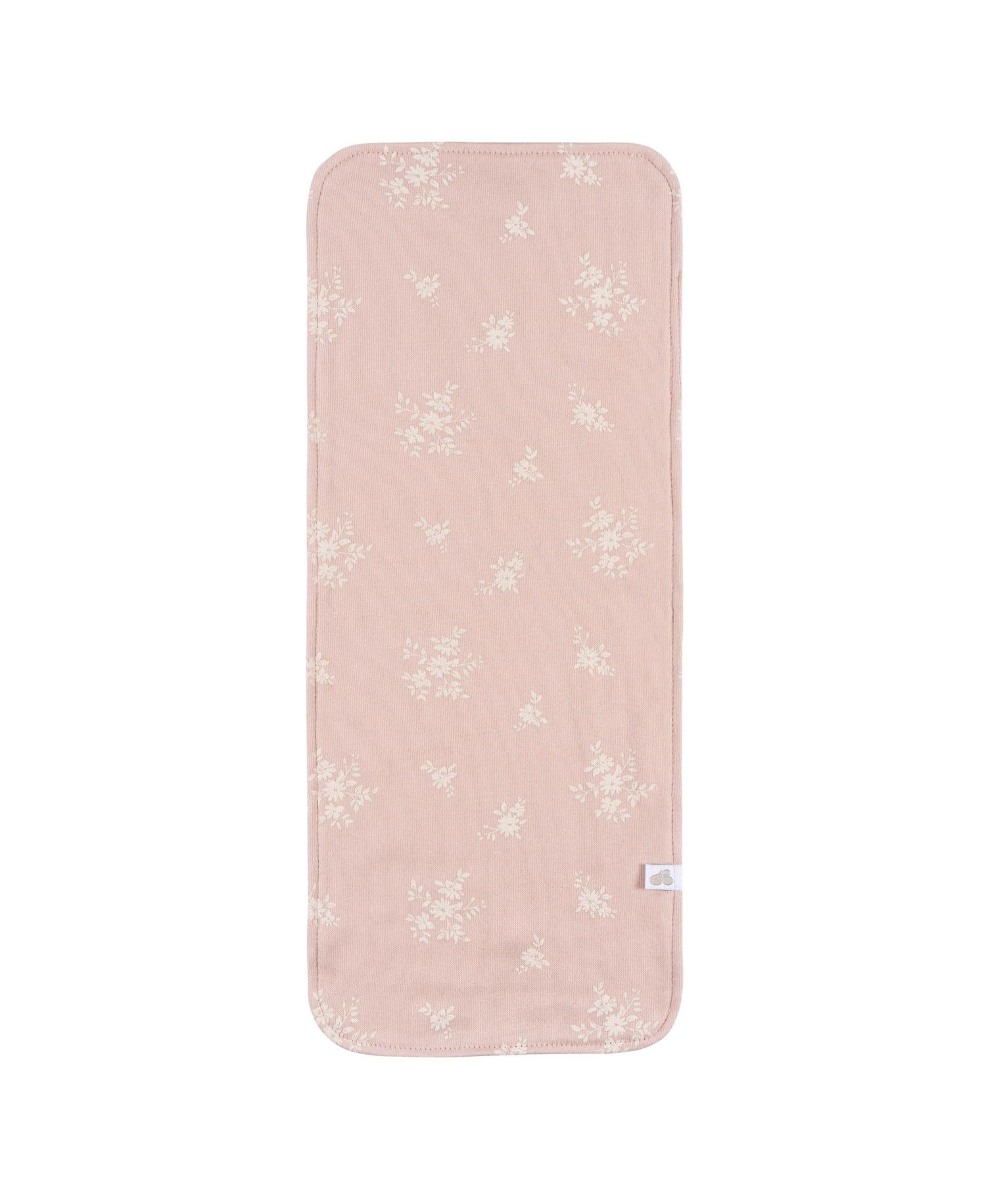 Baby 3-Pack Burp Cloths, Pink Florals, One Size