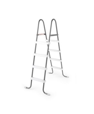 Steel Frame Above Ground Swimming Pool Ladder for 48 Inch High Wall Pools
