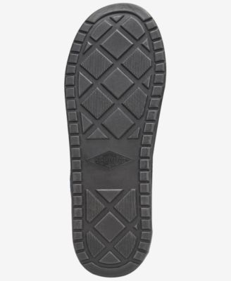 Men's Venetian Contrast-Stitch Moccasin Slippers