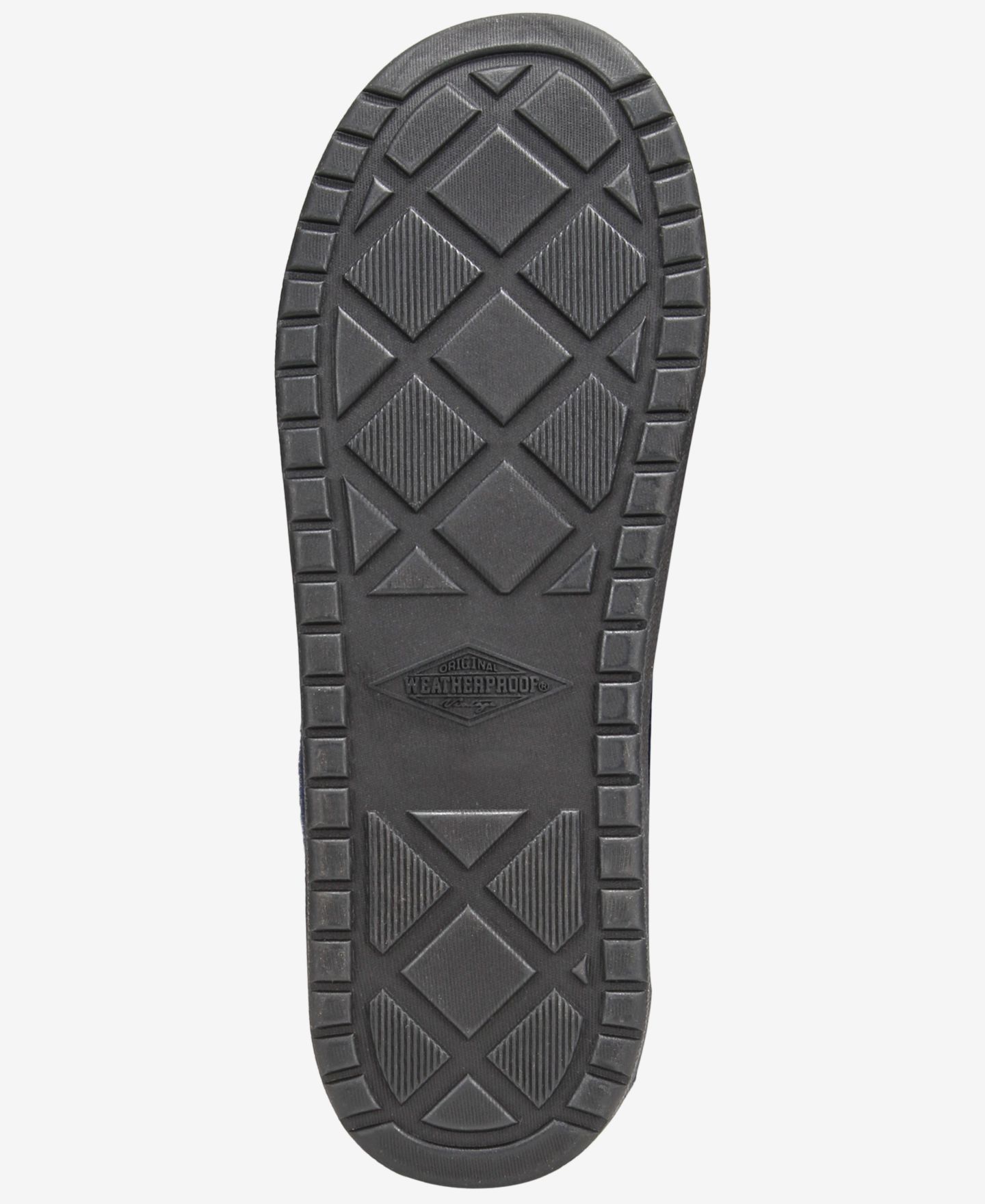 Мужские тапочки Weatherproof Venetian Contrast-Stitch Moccasin Slippers, цвет: Тёмно-синий — фото 4