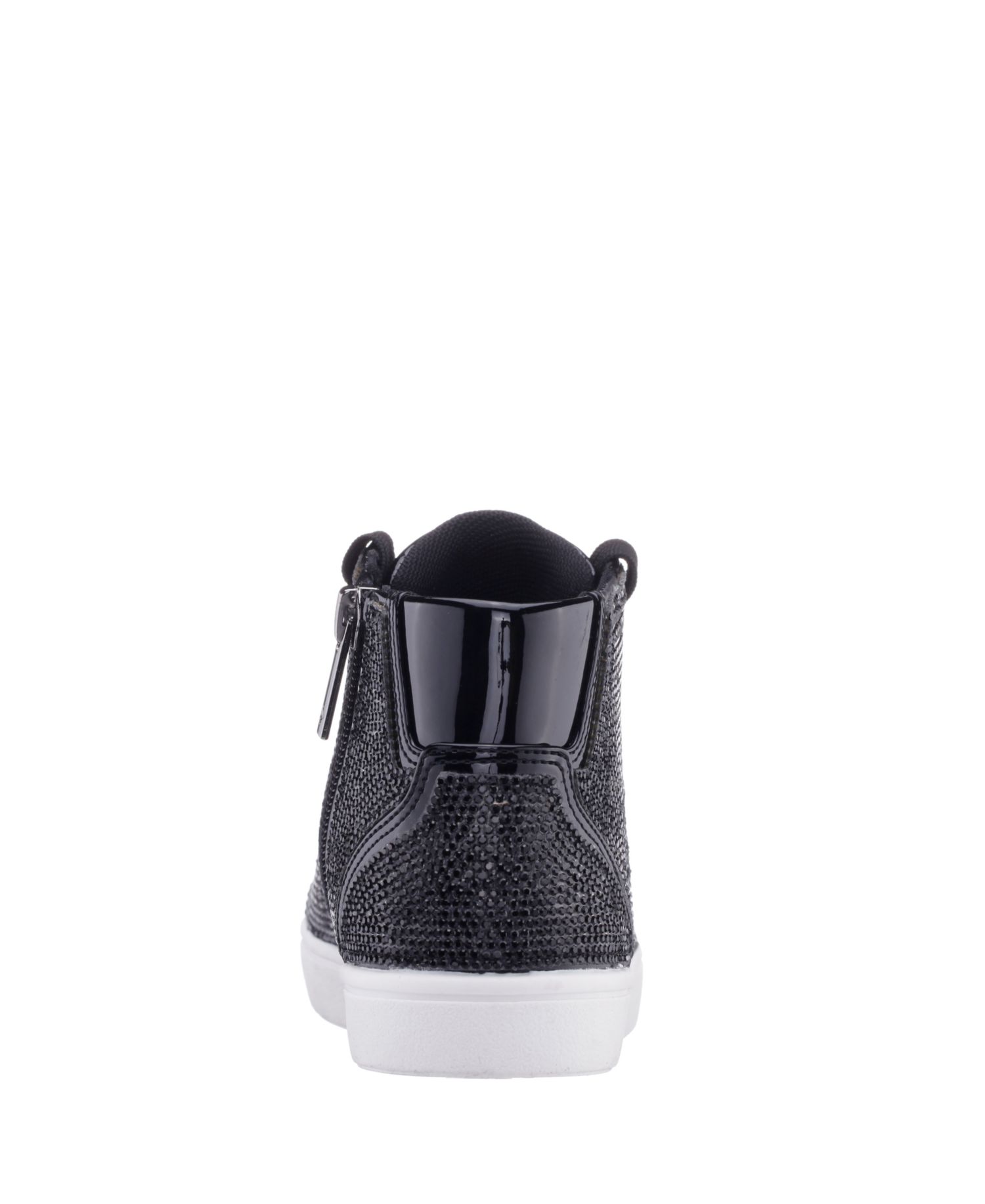 Girl's Kula Crystal Side Zip High Top Sneaker
