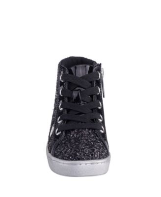 Girls' 7-12 Cass Glitter High Top Sneakers