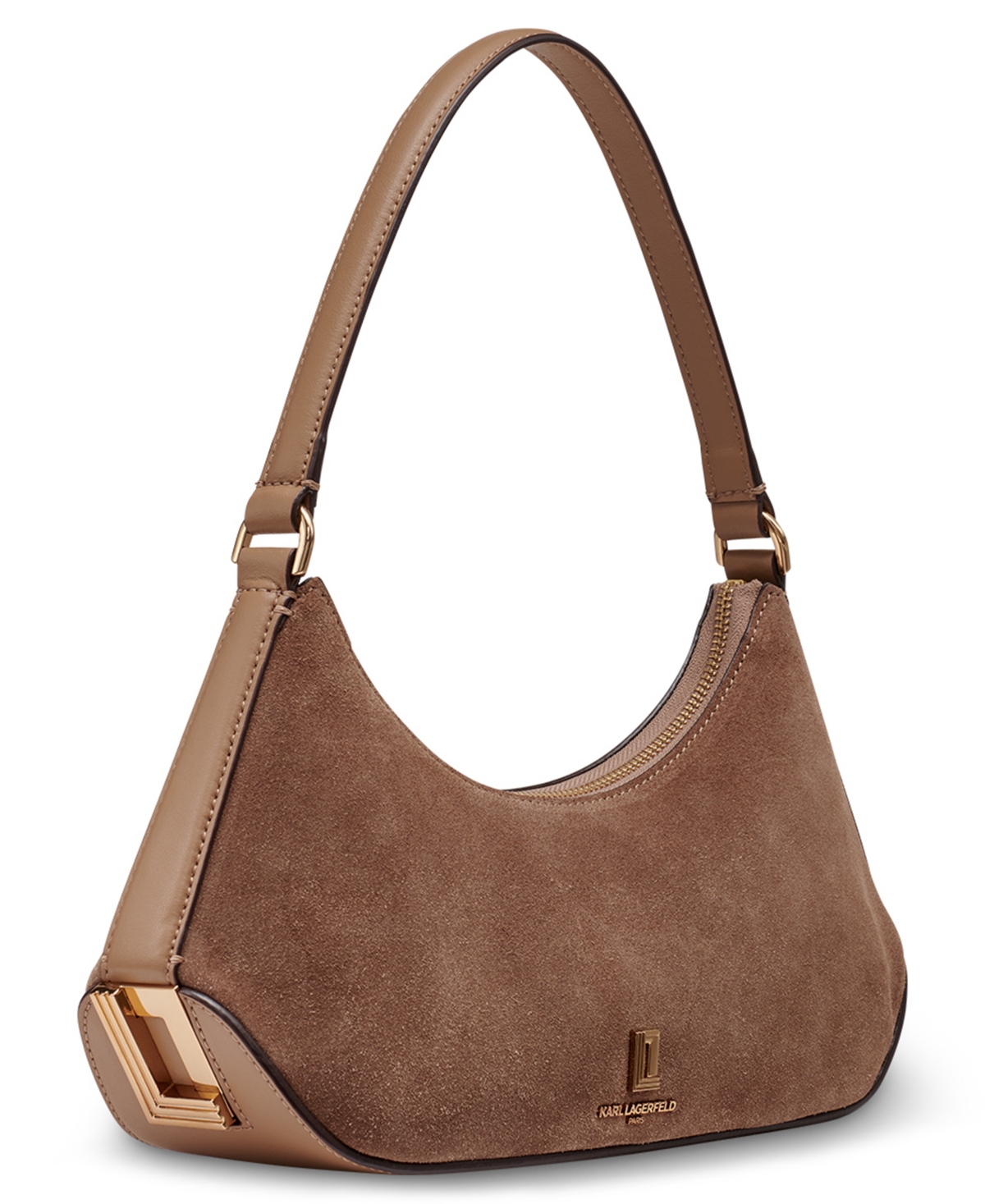 Karl Lagerfeld Arielle Shoulder Bag In Brown
