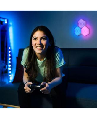 Multi-Color LED Touch Light 3-Pack with Remote Control