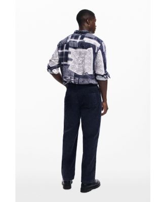 Men's Washed corduroy trousers