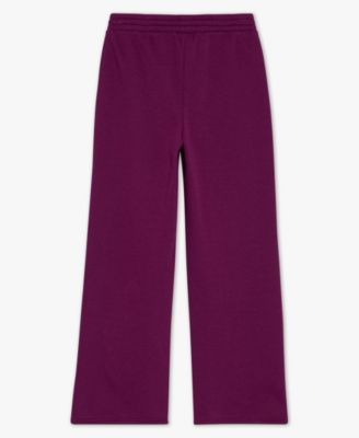 Girls 7-16 Fleece Wide-Leg Pants
