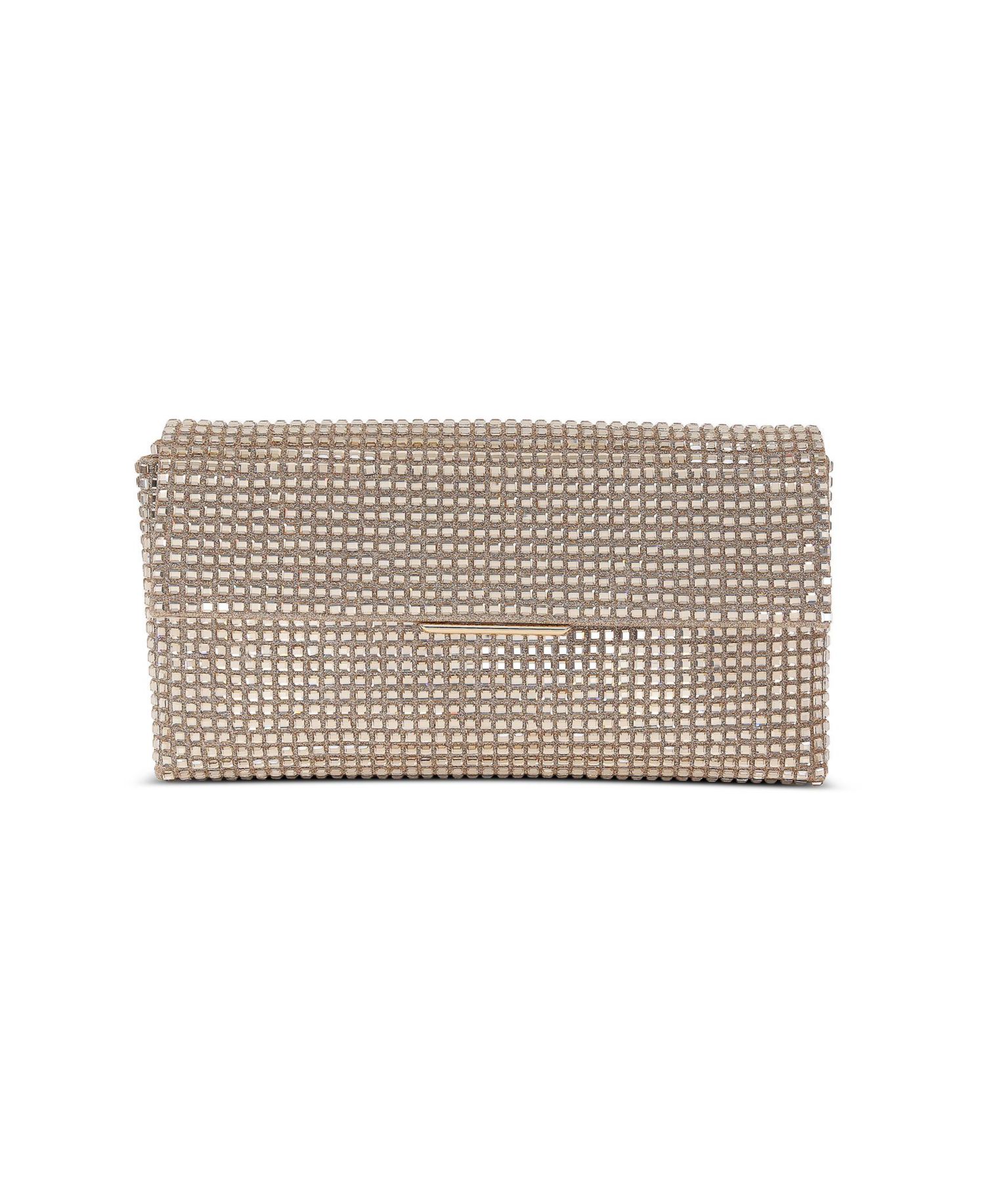 Woman's Jayden Fully Crystal Mini Envelope Clutch