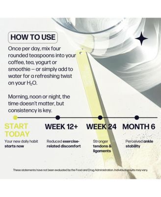 Joint Boost [30-Serves] Collagen Powder Supplement with FORTIGEL & TENDOFORTE Collagen Peptides & Calcium Ascorbate Vitamin C | Supports Joint Health