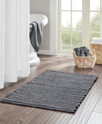 Lasso Yarn-Dyed Cotton Chenille Bath Rug, 24" x 40"