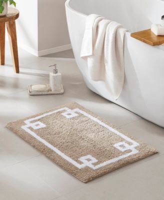 Evan Tufted Cotton Bath Rug, 20" x 30"