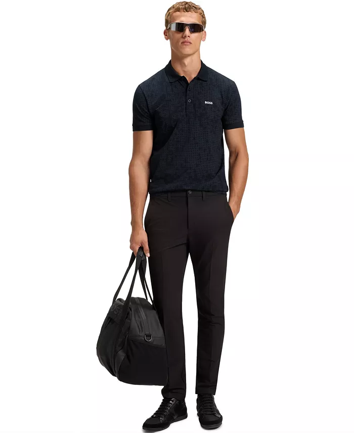 Men's Stretch-Cotton Polo Shirt - thumbnail 4